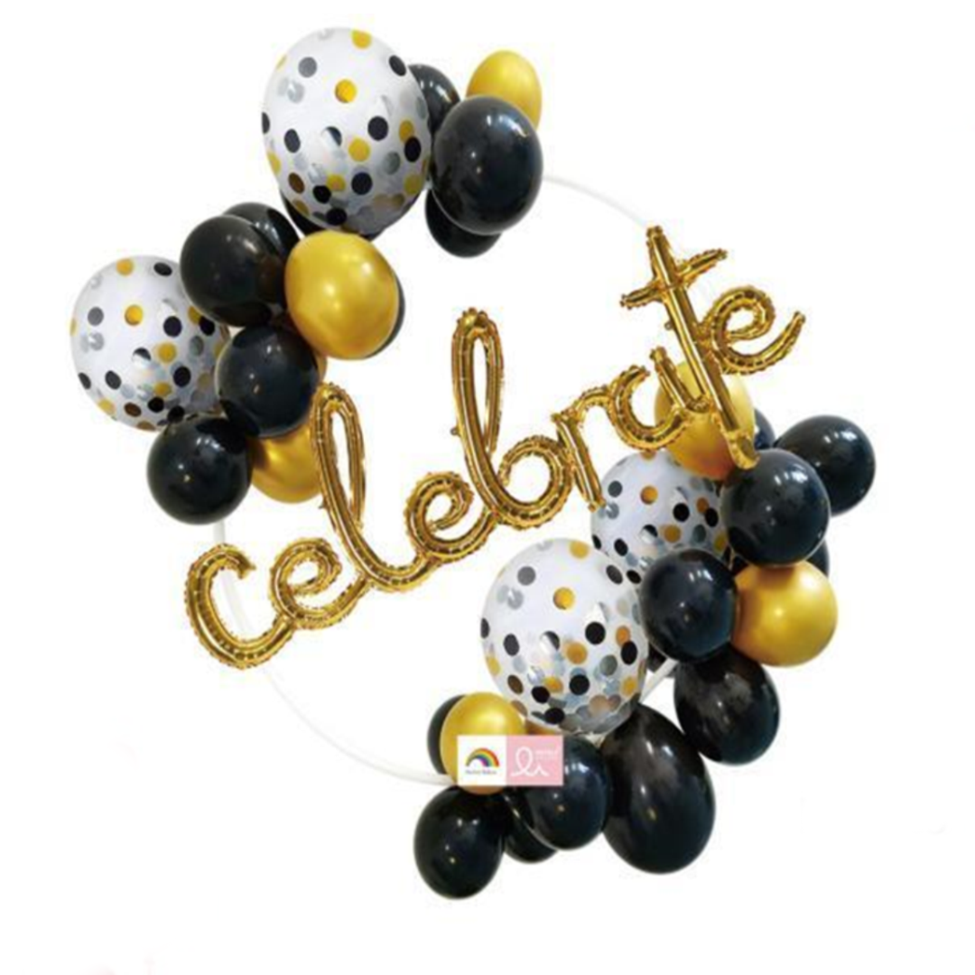Celebrate Script Phrase 59" Balloon (Non-Inflated)