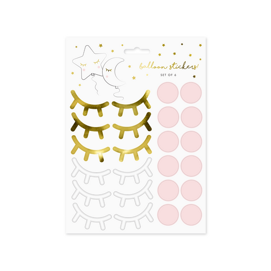 Little Star Balloon Stickers Set