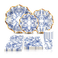 Load image into Gallery viewer, Blue White Chinoiserie Tableware Set
