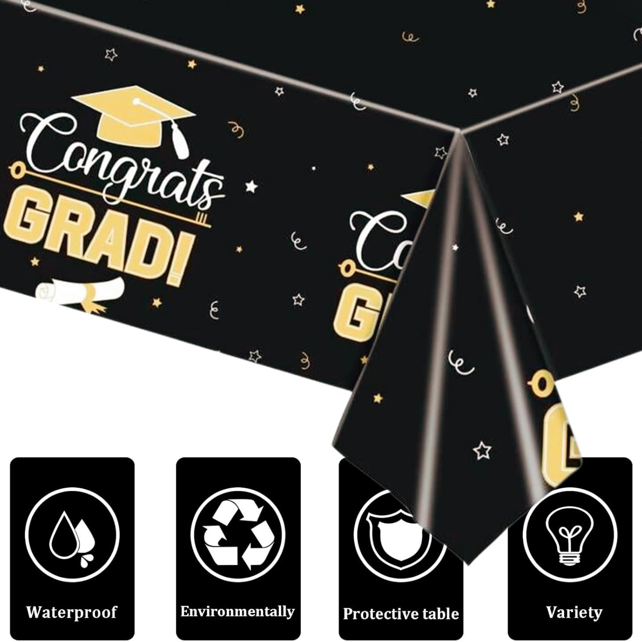 Graduation Theme Table Cover