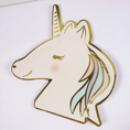 Load image into Gallery viewer, Unicorn Theme Party Paper Plates Set
