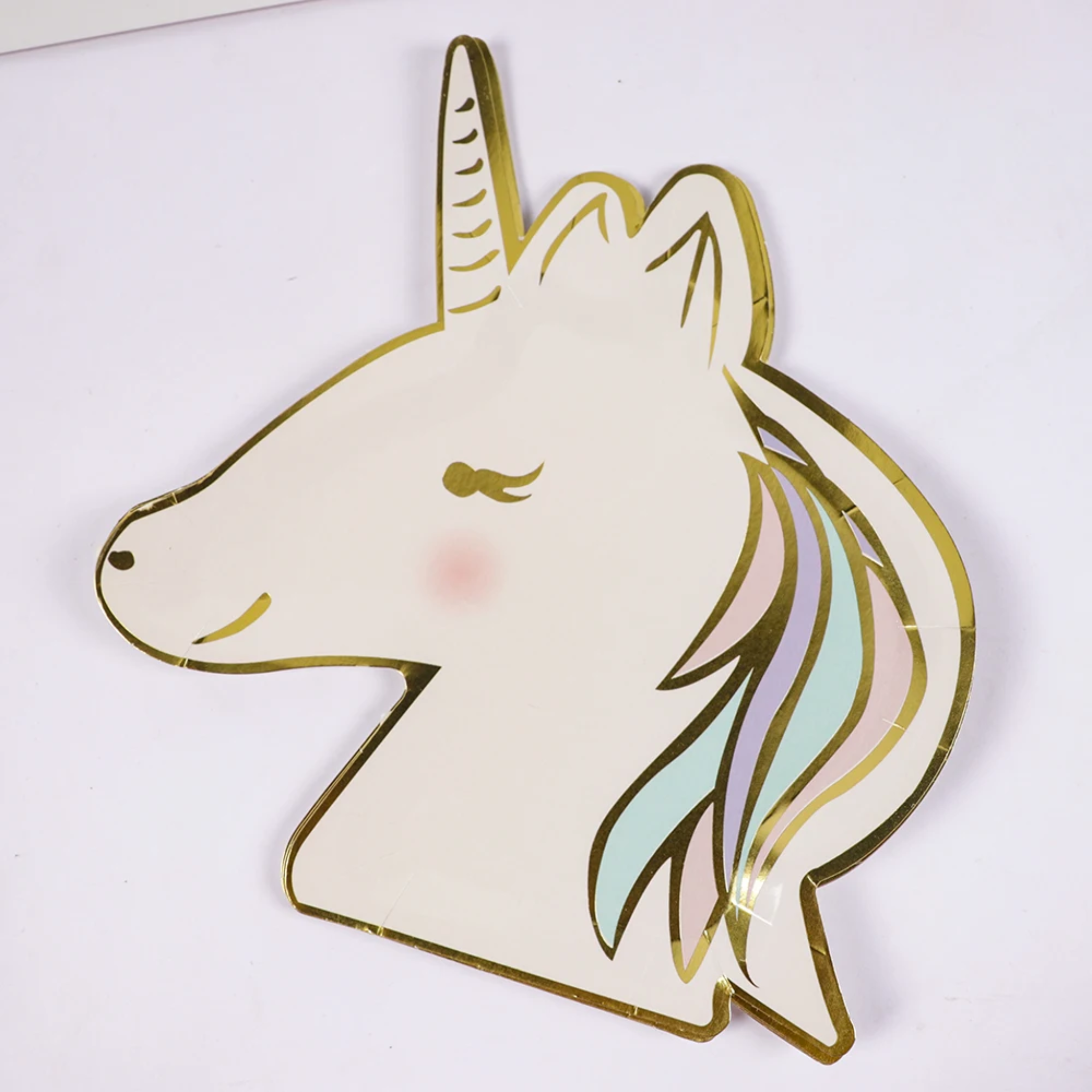 Unicorn Theme Party Paper Plates Set