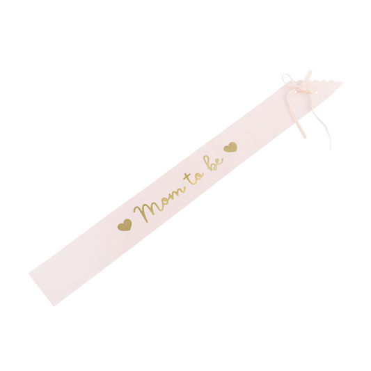 Sash Mom to be, Pale Pink, 75cm