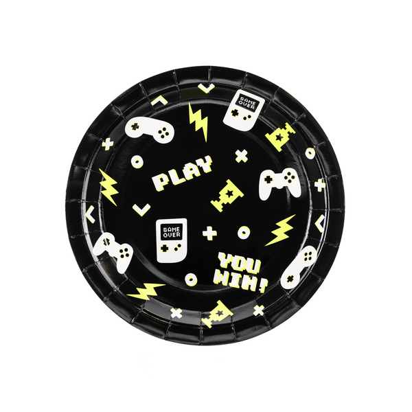 Gamepad Paper Plates Set