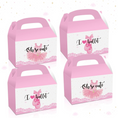 Load image into Gallery viewer, Pink Ballerina Party Goodie Favor Boxes Set
