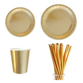 Load image into Gallery viewer, Glittering Gold Tableware Set
