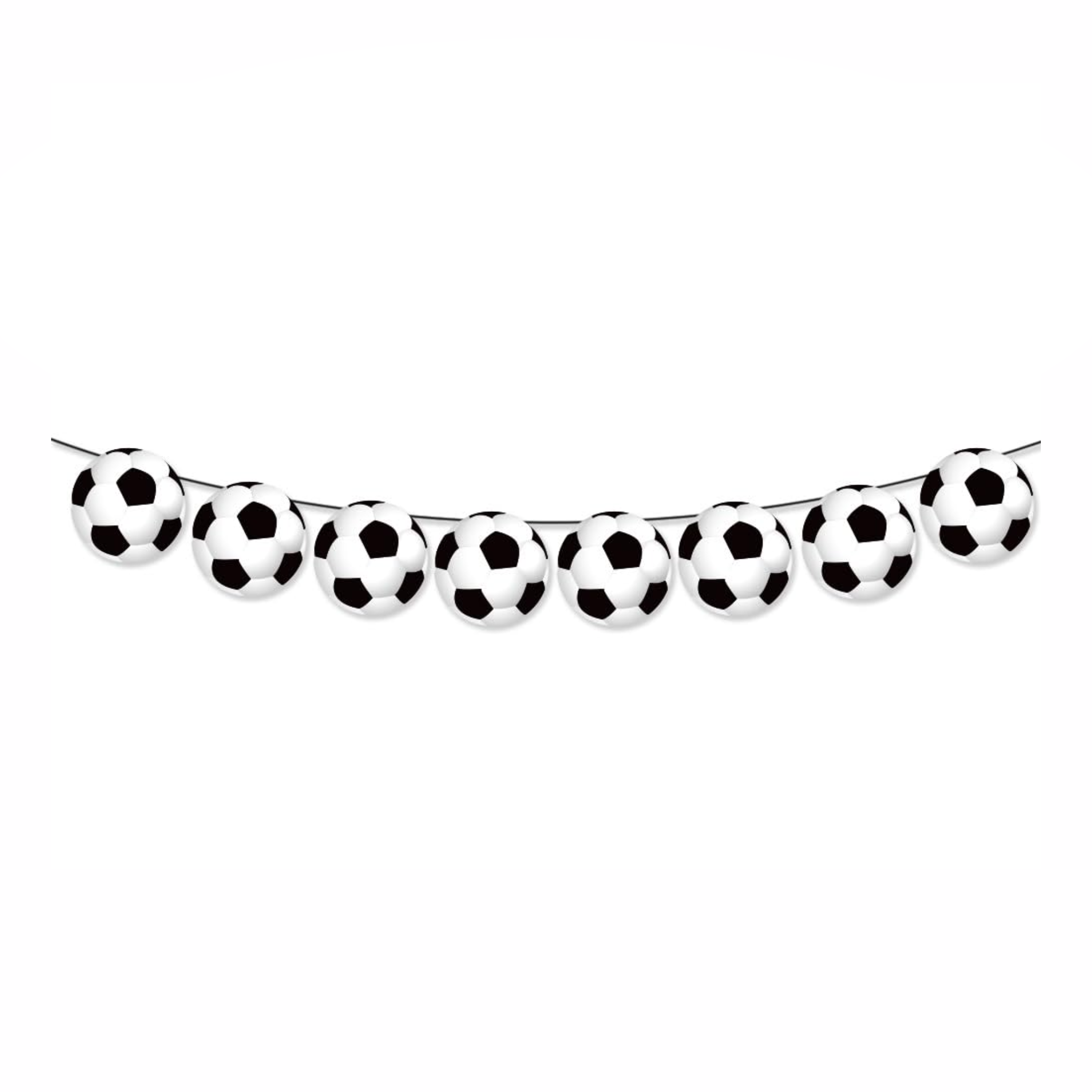 Football Pattern Decoration Banner