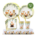 Load image into Gallery viewer, Woodland Creatures Theme Tableware Set
