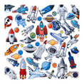 Load image into Gallery viewer, Space 3D Stickers for Kids and Toddlers
