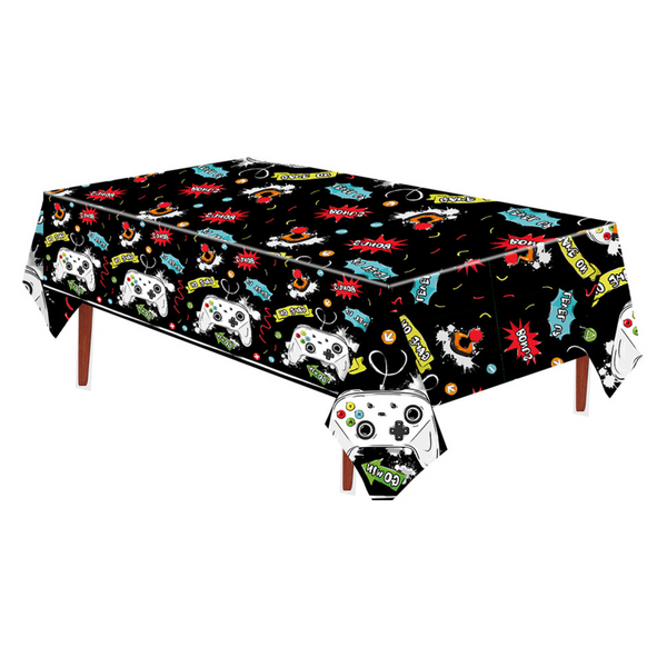 Gaming Theme Party Disposable Table Cover