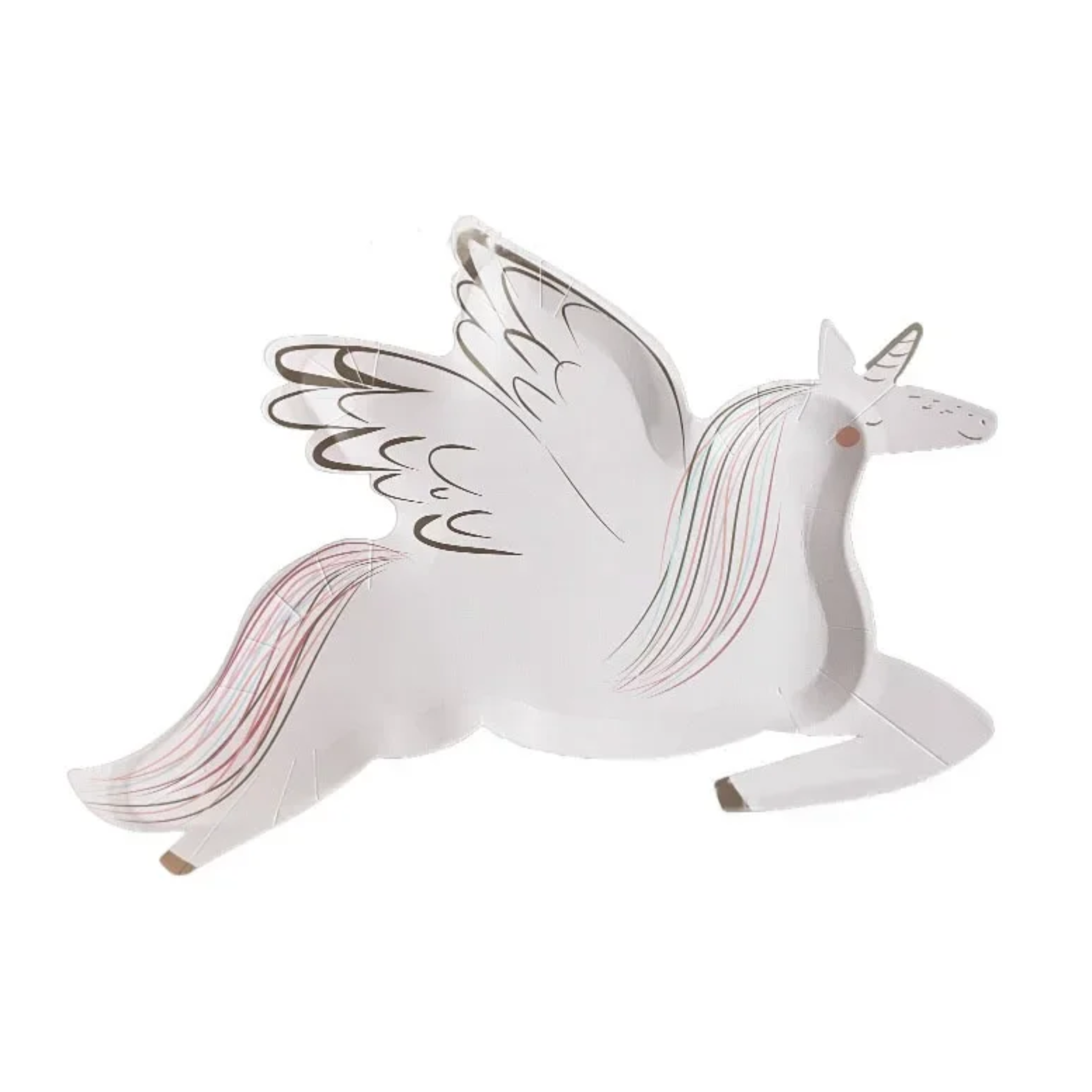 Winged Unicorn Plates Set