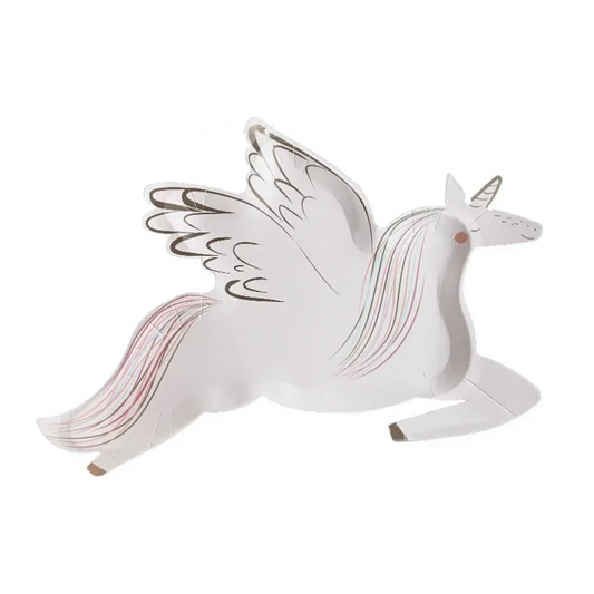 Winged Unicorn Plates Set