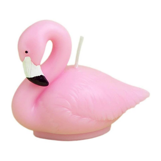 Flamingo Theme Birthday Party Candle