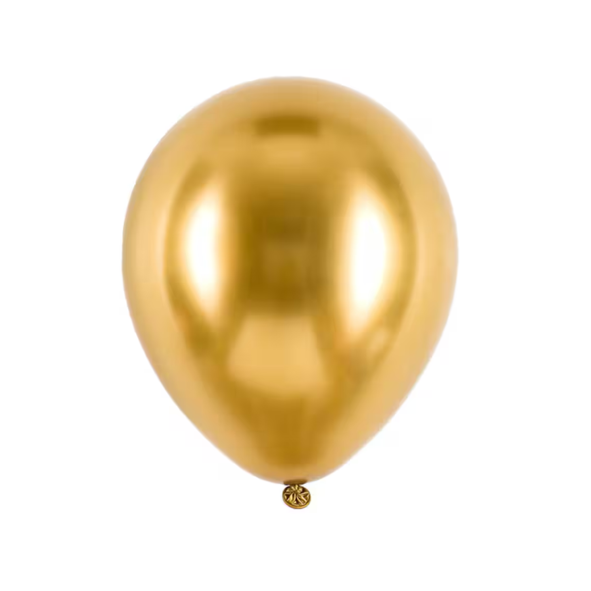 12 Inch Chrome Balloons (Gold)