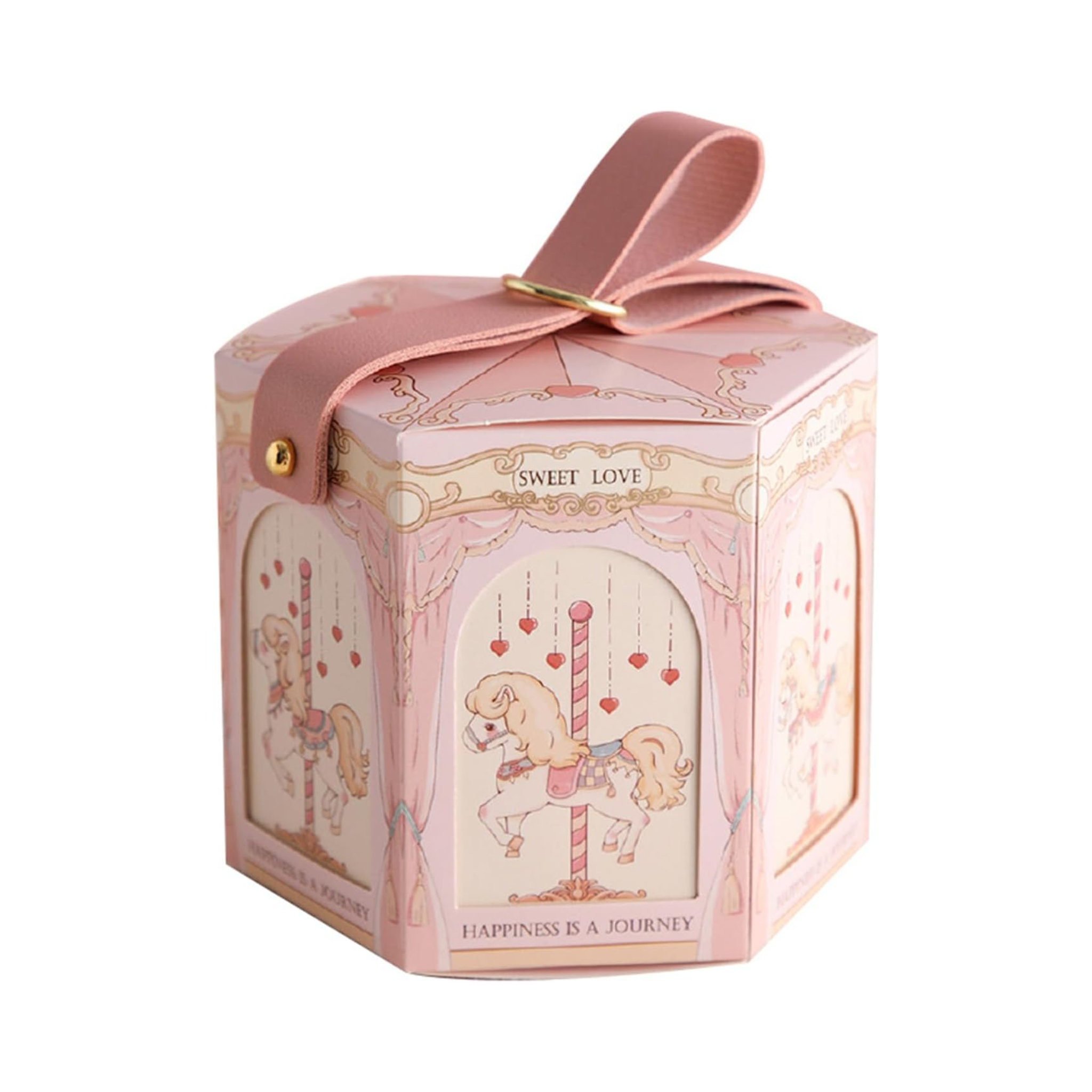 Carousel Theme Party Favor Candy Boxes