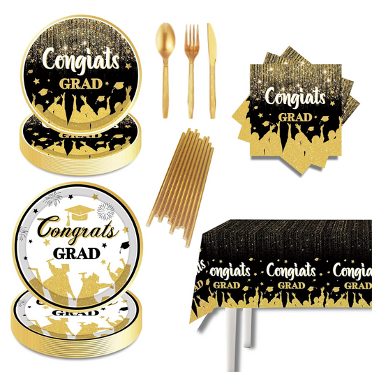 2024 Congrats Grad Tableware Set