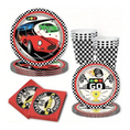 Load image into Gallery viewer, Racing Car Birthday Themed Tableware Set
