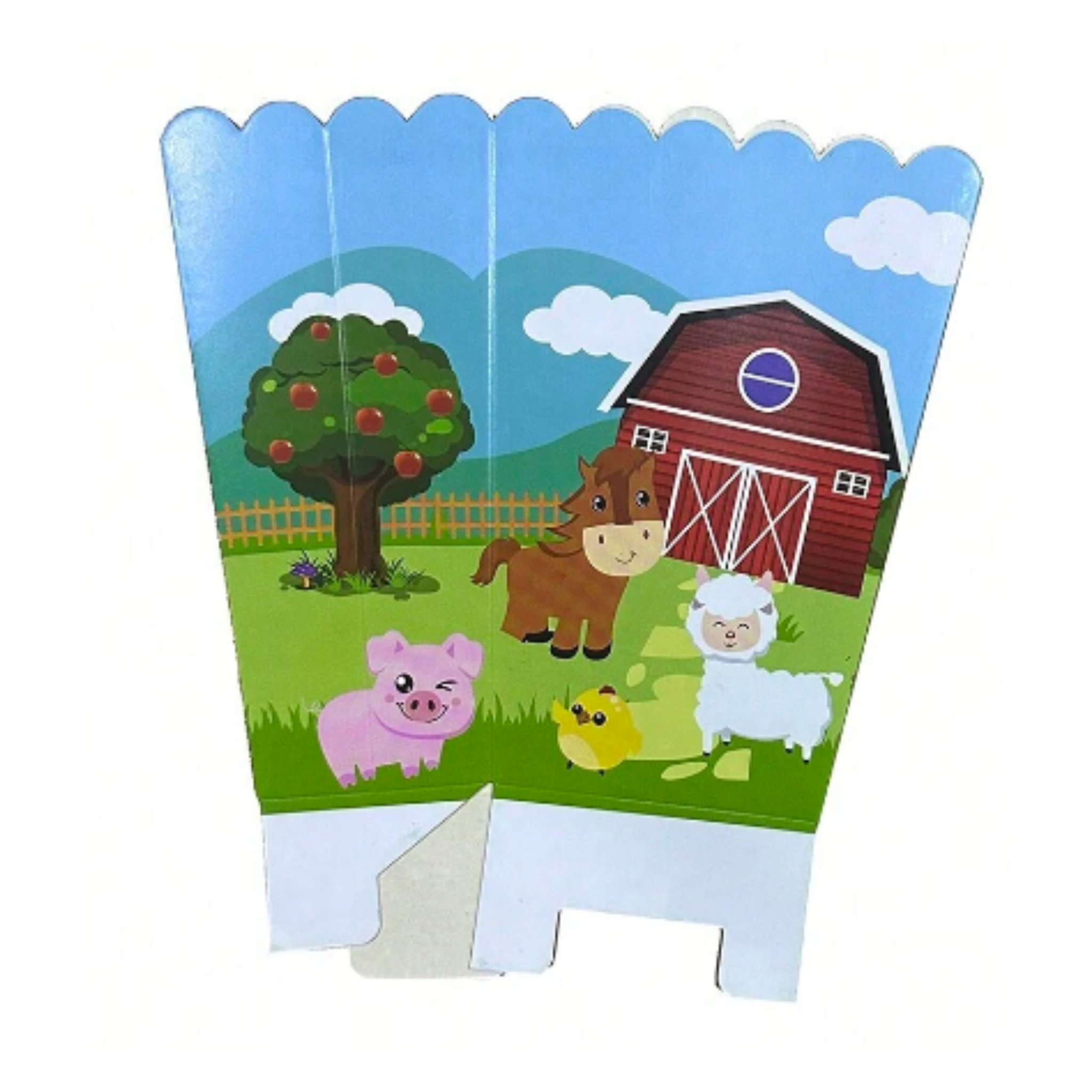 Farm Animal Popcorn Boxes Set