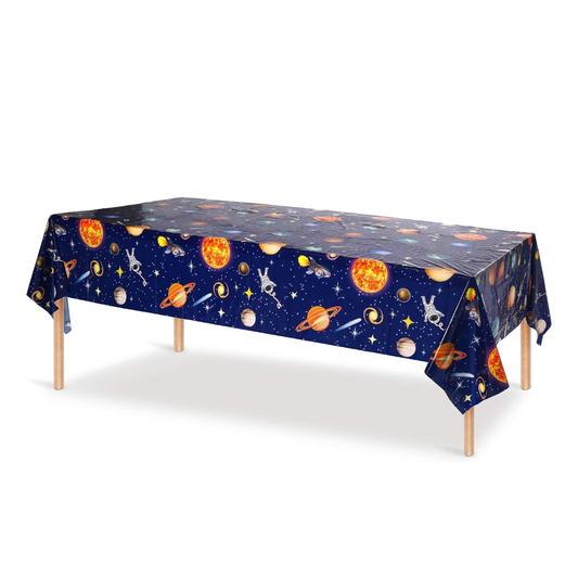 Galaxy Space Party Table Cover