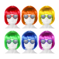 Load image into Gallery viewer, Colorful Party Wigs and Sunglasses Set
