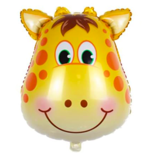 Animal Head Safari Foil Balloon (Giraffe Head)
