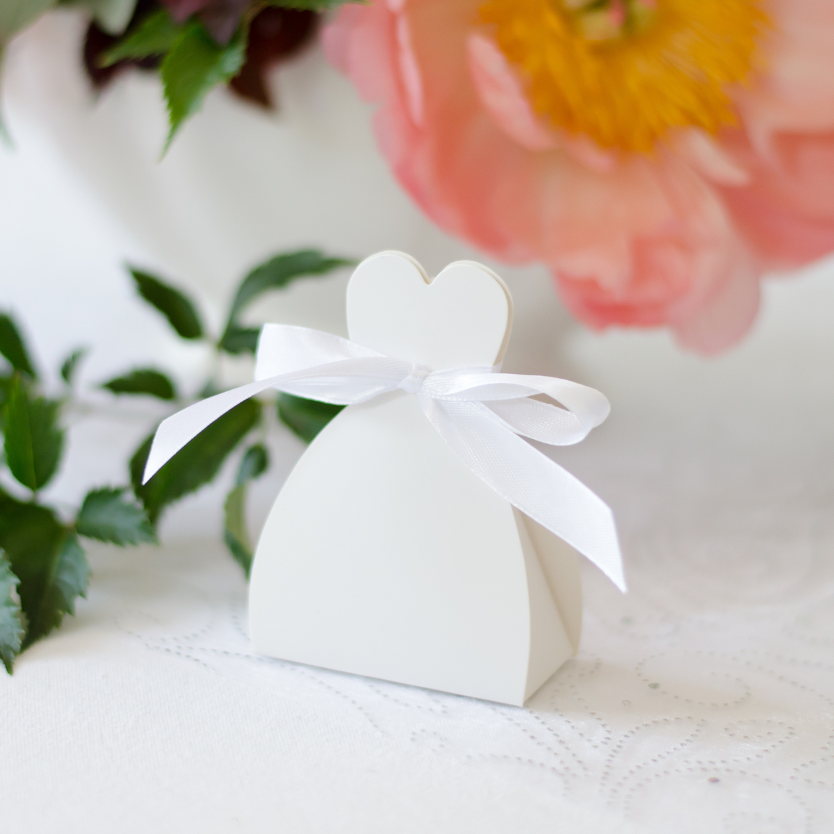 Bride White Gift Boxes Sets