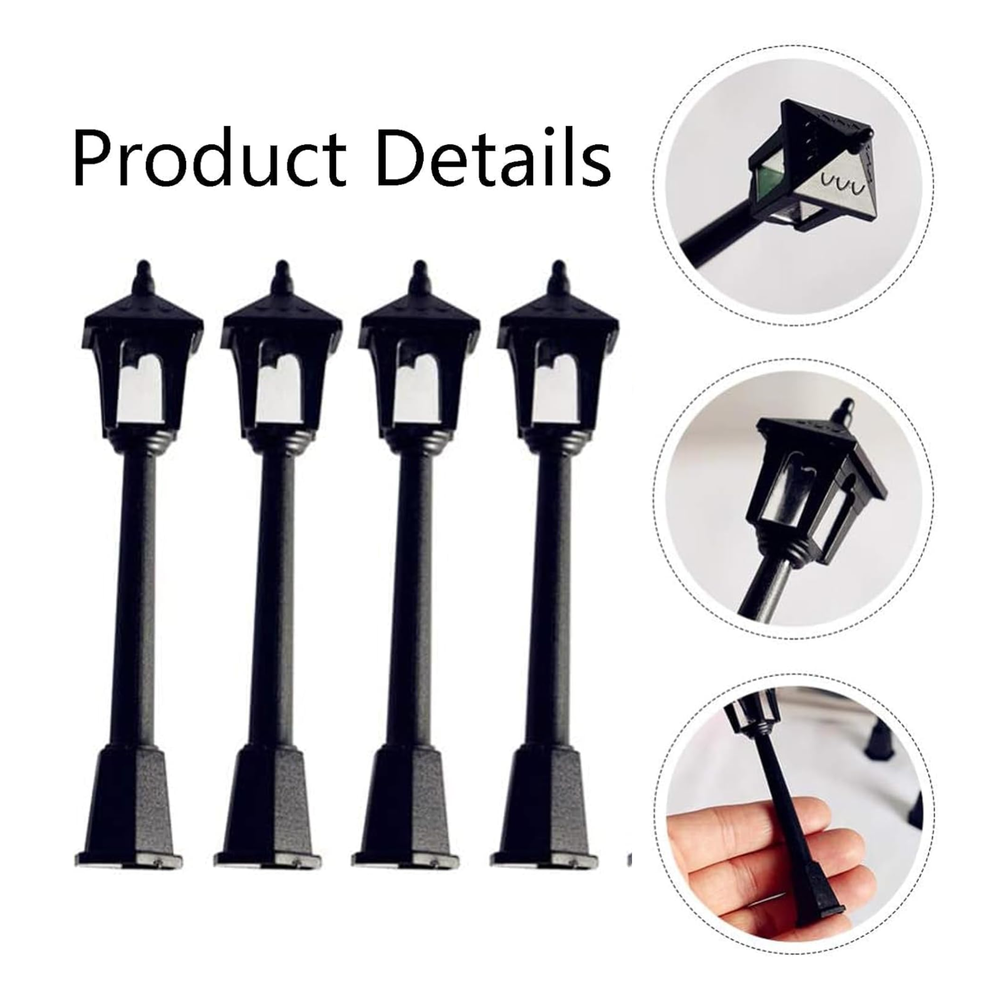 Mini Lamp Post Party Decorations Set