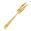 Load image into Gallery viewer, Gold Bridal Shower Decorations Cutlery Set (Forks)

