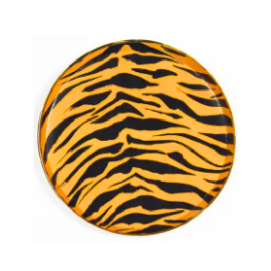 Animal Tiger Theme Party 9 Inch Paper Plates Set