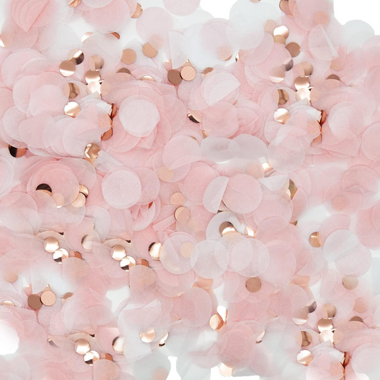 Ballerina Theme Pink & Rose Gold Tissue Confetti