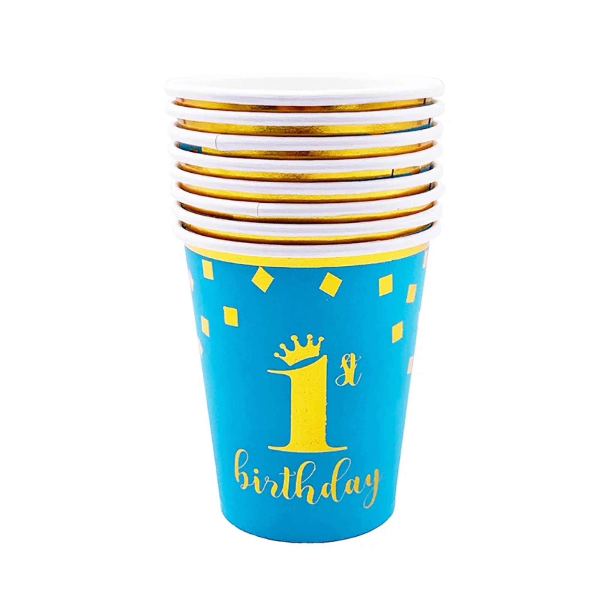 First Birthday Decorations Paper Cups Set – Ribbontique