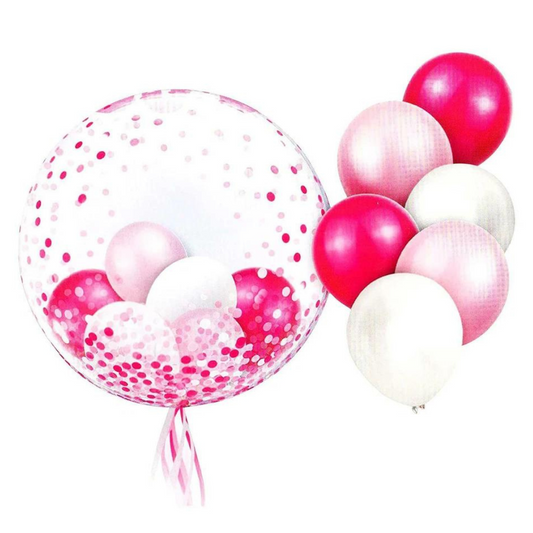 Pink Series Bobo Balloons Set