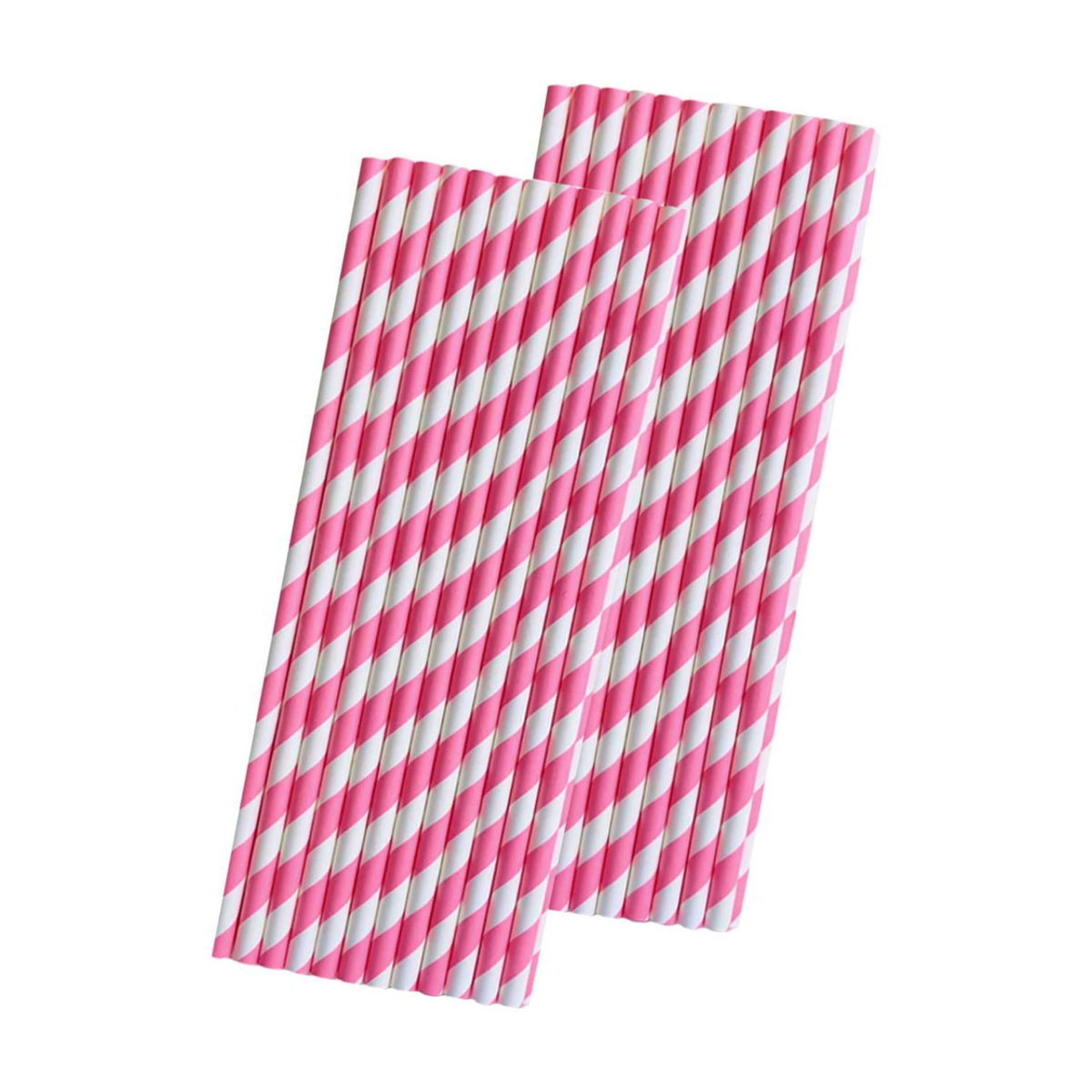 Flamingo Themed Birthday Party Paper Straws Set