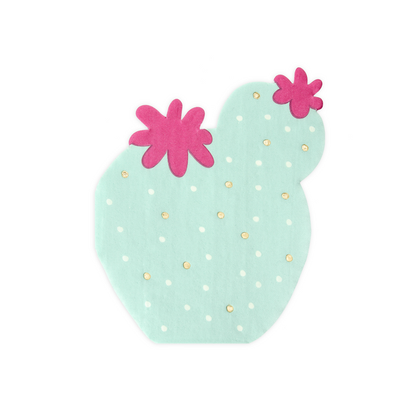 Cactus-Shaped Napkin Set