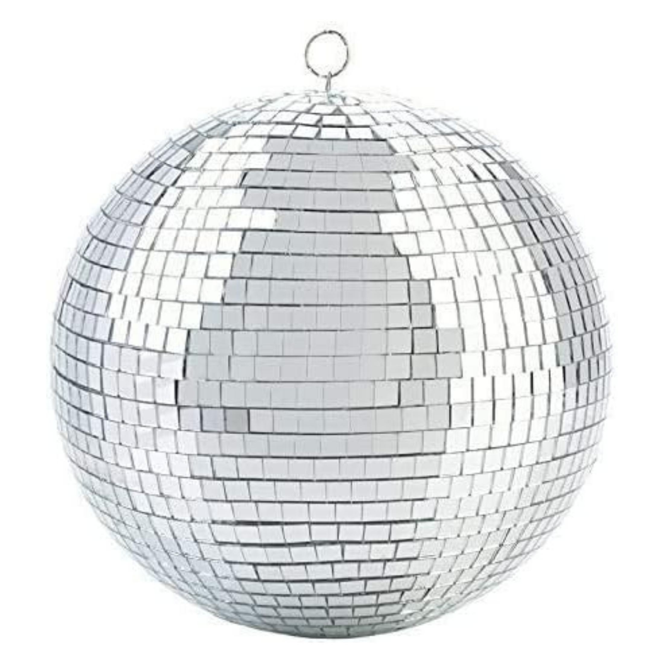 Shiny Silver Hanging 8 Inch Disco Ball