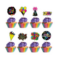 Load image into Gallery viewer, Glow in the Dark Neon Themed Photo Booth Props Set
