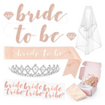 Load image into Gallery viewer, Rose Gold Women's Bachelorette Party Package Set
