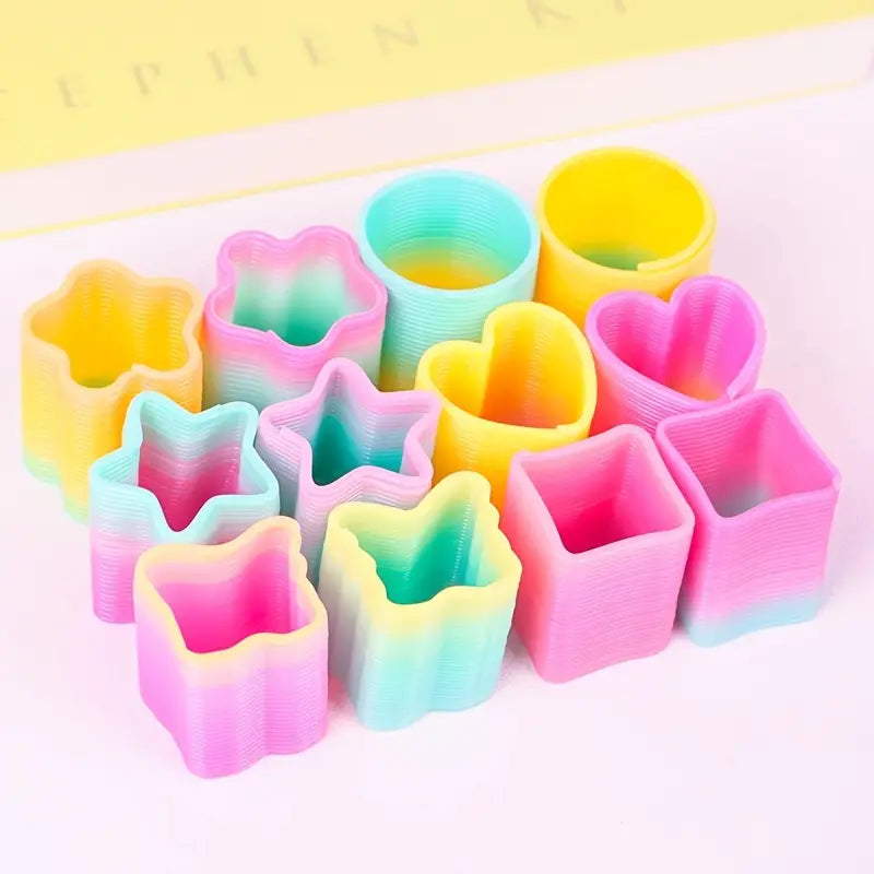 Mini Special-shaped Rainbow Circle Toy