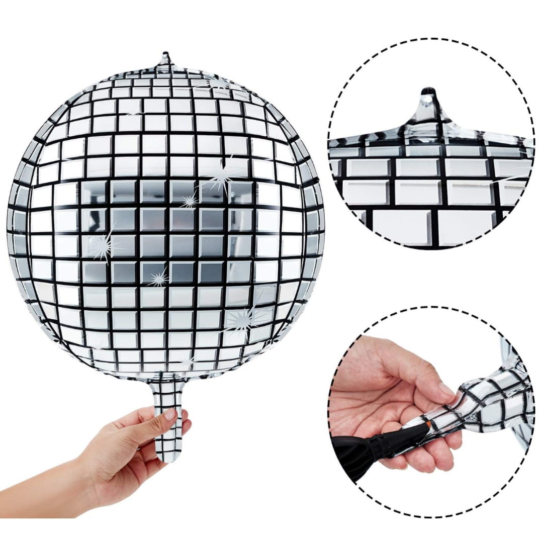 Disco Ball Foil Balloon