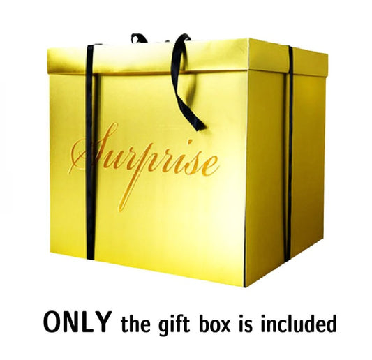 Big Surprise Box without Ribbon -Gold