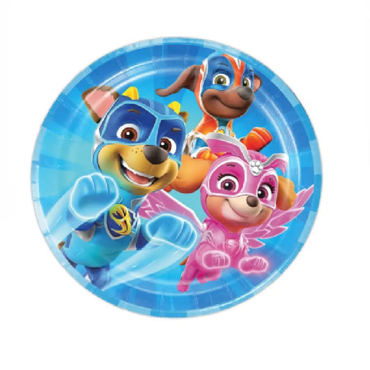 PAW Patrol Theme 7inch Paper Plate