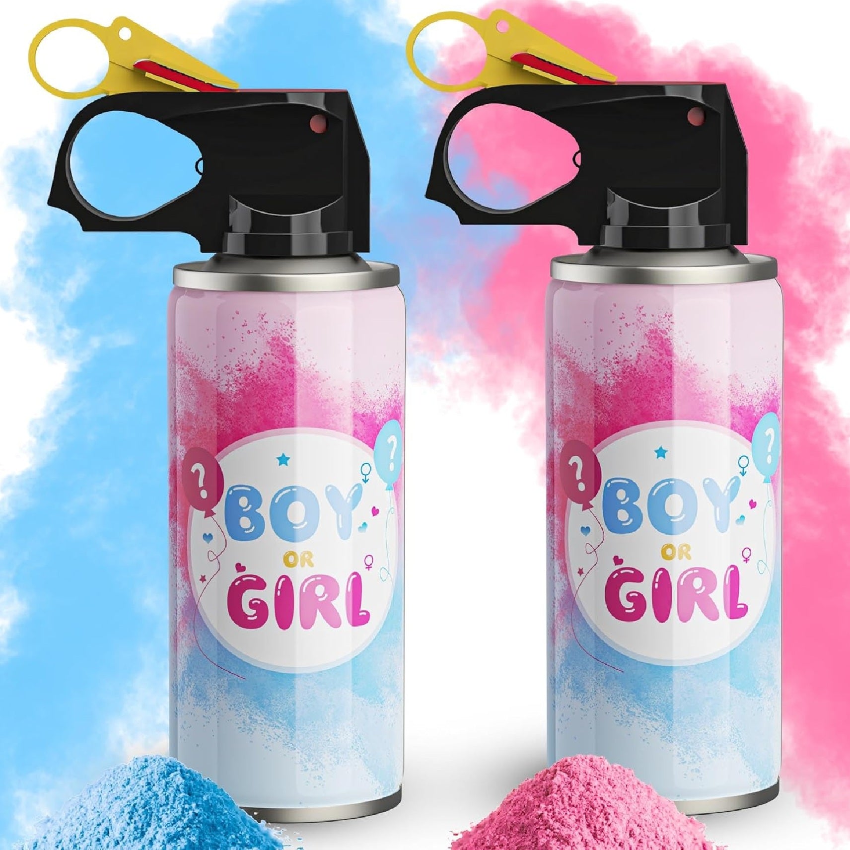 Gender Reveal Fire Extinguisher