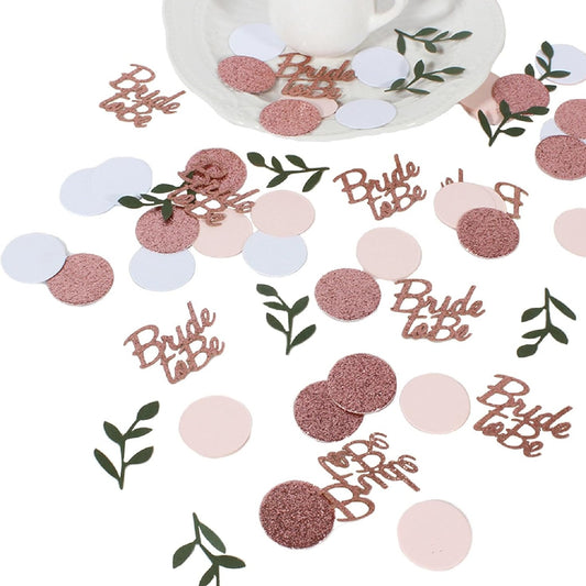 Bride to Be Pink Confetti