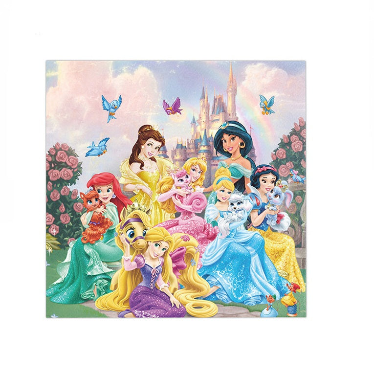 Disney Princess Theme Paper Napkin
