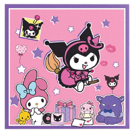 Kuromi Theme Paper Napkin