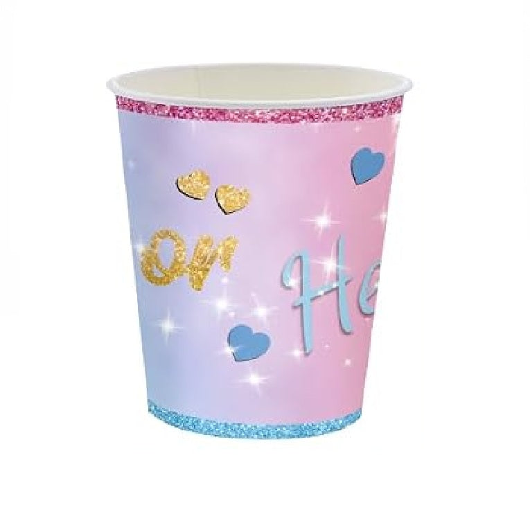 Gender Reveal Paper Cup