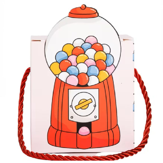 Gum Balls Gift Box - Happy Birthday Note