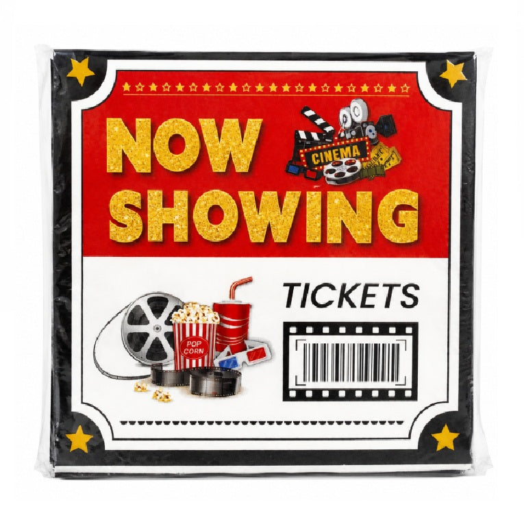 Now Showing Theme Paper Napkin