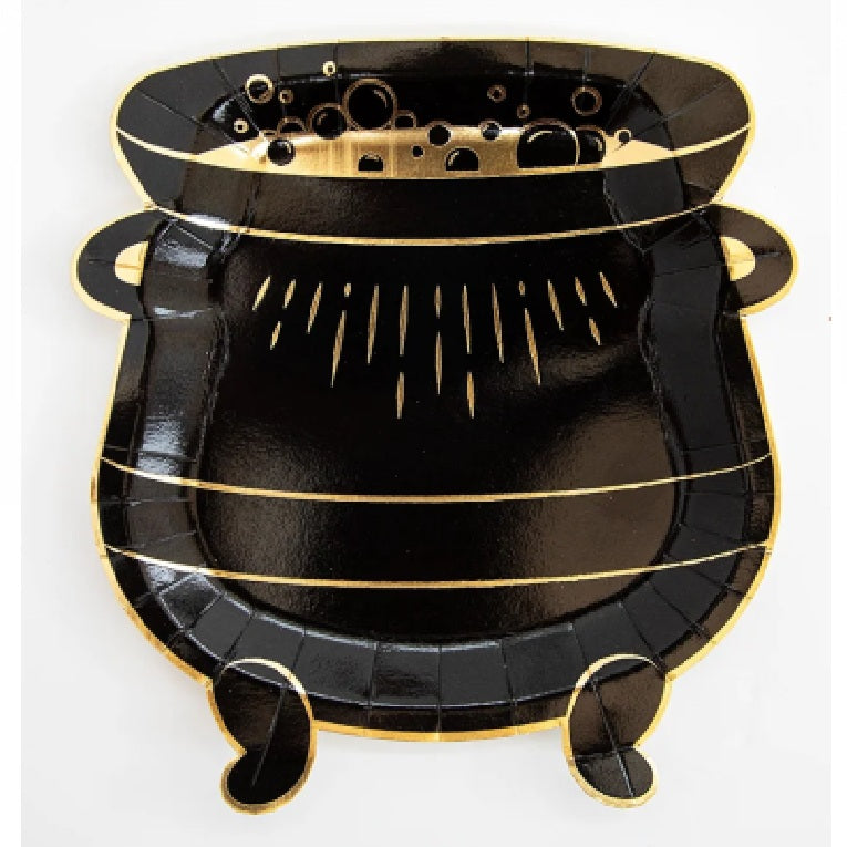 Witch Pot Theme Paper Plate