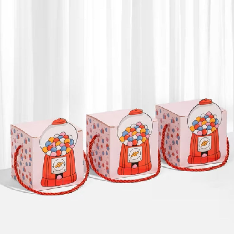 Gum Balls Gift Box - Happy Birthday Note